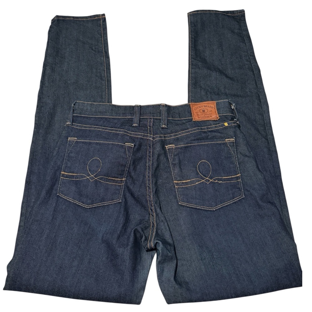 🔥 Lucky Brand Sofia Skinny Jeans – Size 6 / 28 Regular – Dark Wash - Picture 3 of 11